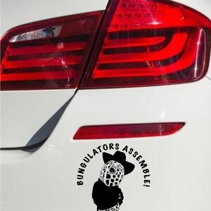 Peanut Bungulators assemble decal sticker